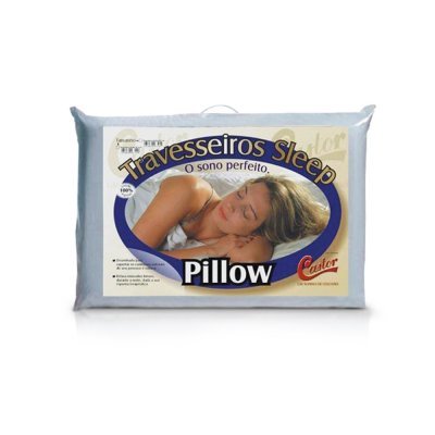Travesseiro Castor Sleep Pillow 100% Algodão 45x65x12cm 11425 -
