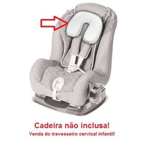 Travesseiro Cervical Baby Performance Rosas - Fibrasca - Cód: Z5201
