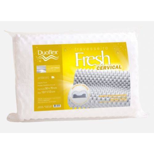 Travesseiro Cervical Fresh Gomo Duoflex