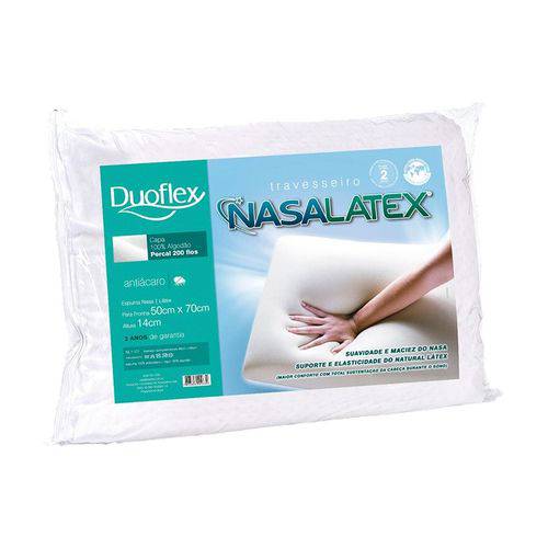 Travesseiro Duoflex Nasalatex NL1101 Altura 14cm