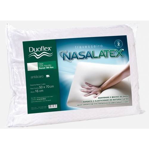 Travesseiro Duoflex Nasalatex