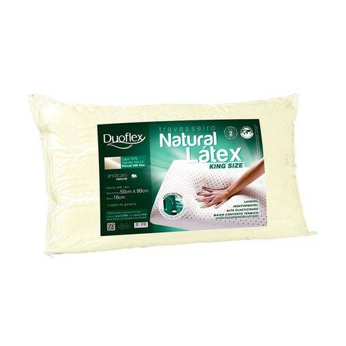 Travesseiro Duoflex Natural Látex King Size
