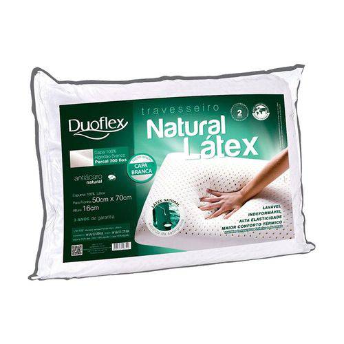 Travesseiro Duoflex Natural Látex LN1102