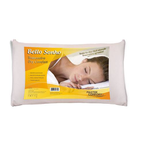 Travesseiro Fibra Malha Dry Comfort Altura 15 Cm