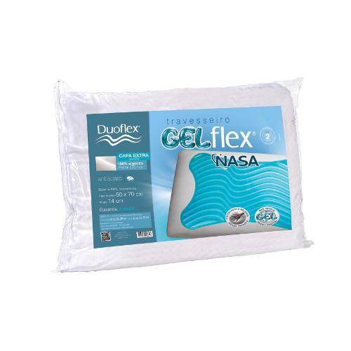 Travesseiro GELFlex NASA 50 X 70cm - Duoflex
