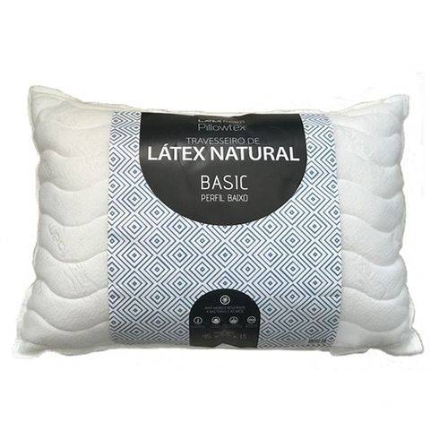 Travesseiro Latex Foam Flocos de Látex 13cm Baixo