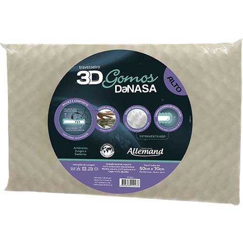 Travesseiro Nasa 3d 13cm (3 Tipos) - Duoflex
