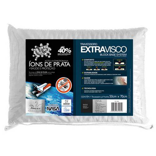 Travesseiro no Allergy Extravisco- Fibrasca - Cód: Wc2050