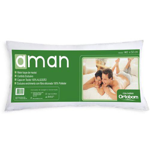 Travesseiro para Corpo Aman (30x50x130) – Ortobom