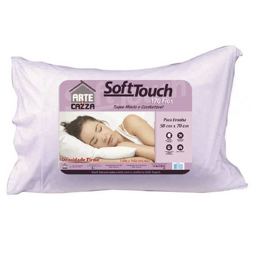 Travesseiro Soft Touch 170 Fios Microfibra - Arte Cazza