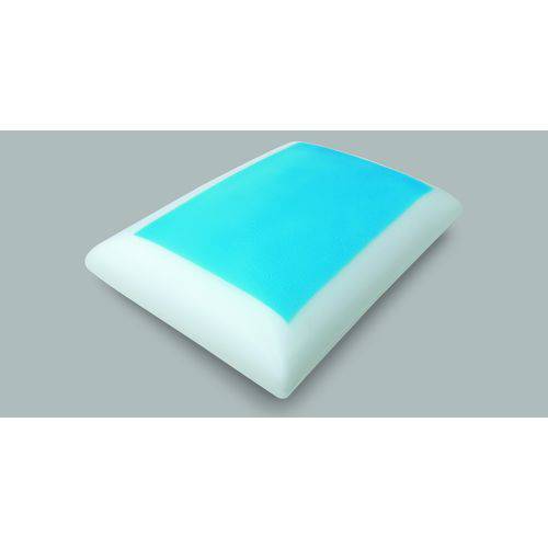 Travesseiro Ultracel (conforto Latex) 42x62x16cm com Sistema de Resfriamento Kulkote