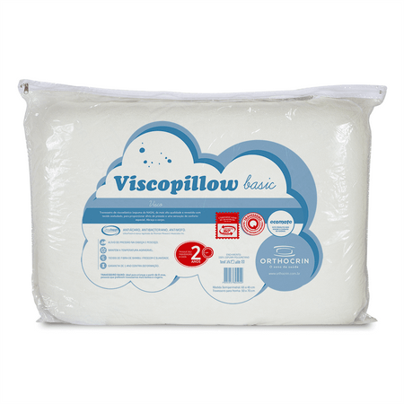Travesseiro Viscopillow Basic Basic (45X65X10)
