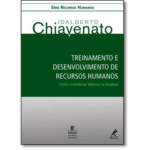 Treinamento e Desenvolvimento de Recursos Humanos: