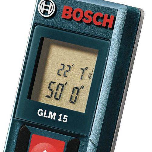 Trena Laser Bosch Glm-15 (0,15m - 15,0m)