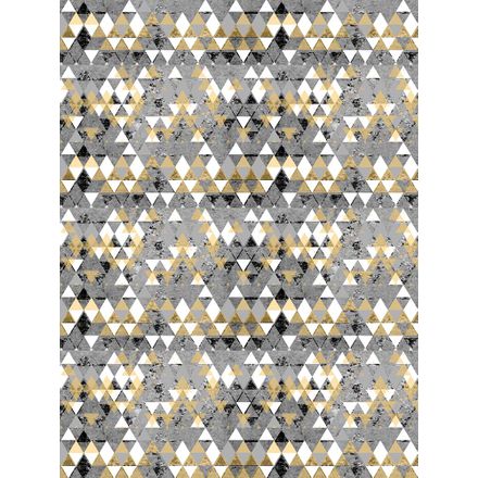 Gravura para Quadros – Arte Triângulos Coloridos - 36 X 47,5 Cm - Papel Fotográfico Fosco