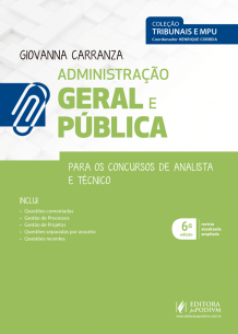 Tribunais e MPU - Administração Geral e Pública - para Técnico e Analista (2019)