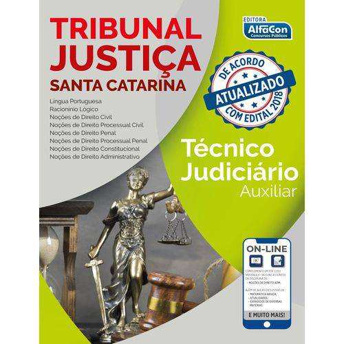 Tribunal de Justiça de Santa Catarina - Técnico Judiciário - Tj Sc
