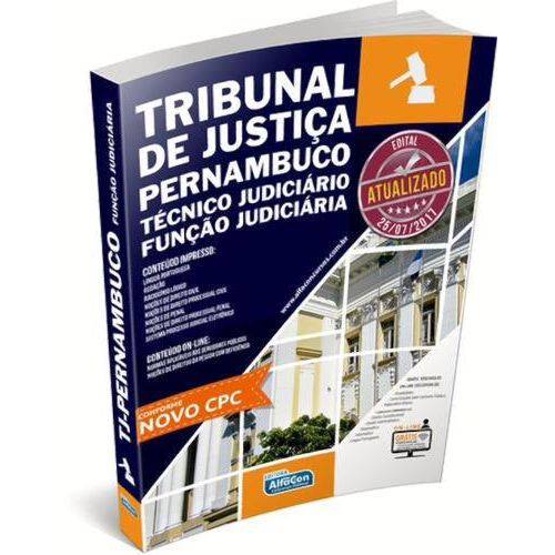 Tribunal de Justiça Pernambuco - Tjpe - Técnico Judiciário -