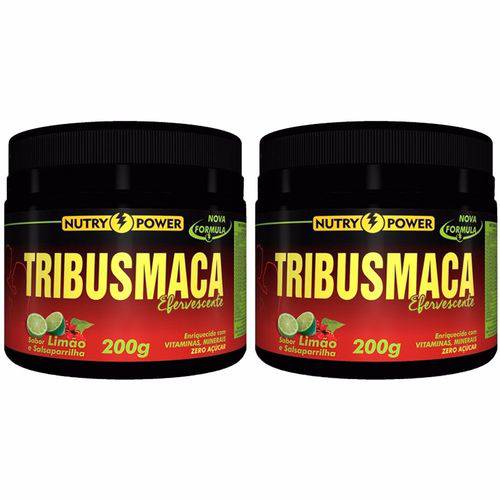 Tribusmaca - 2 Un de 200 Gramas - Apisnutri Limão e Salsaparrilha