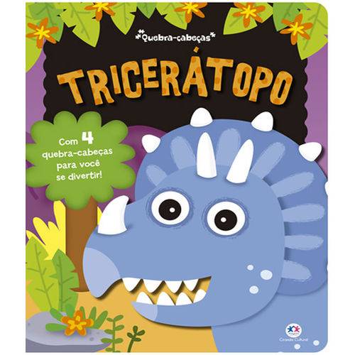 Triceratopo - Livro Quebra-cabeca