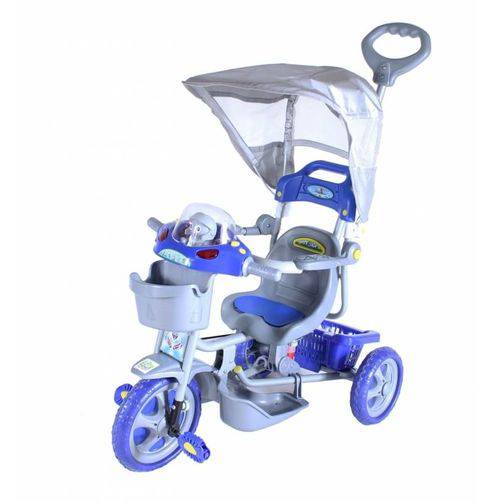 Triciclo com Capota E.t. Azul 900800 Belfix