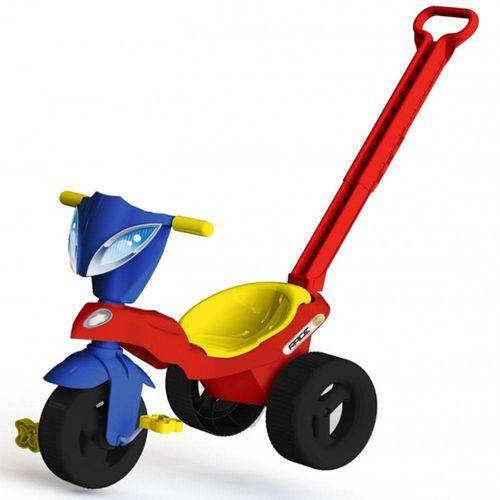 Triciclo Infantil Race com Empurrador 7354 - Xalingo