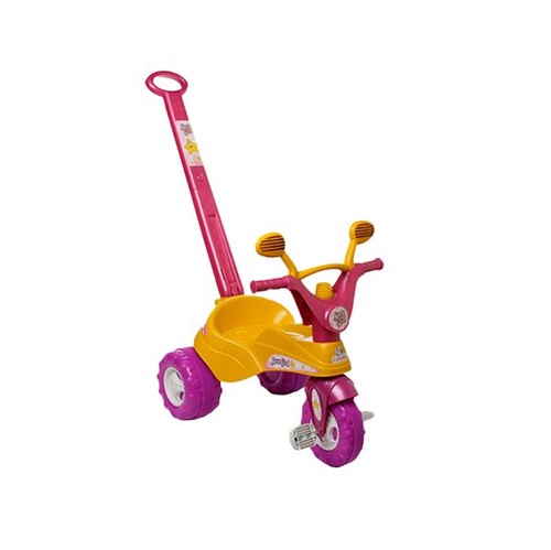 Triciclo Infantil Star Girl com Haste Cotiplás