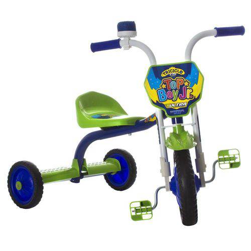 Triciclo Velotrol 3 Rodas Bicicleta Infantil Menino - Ultra Bike - Verde