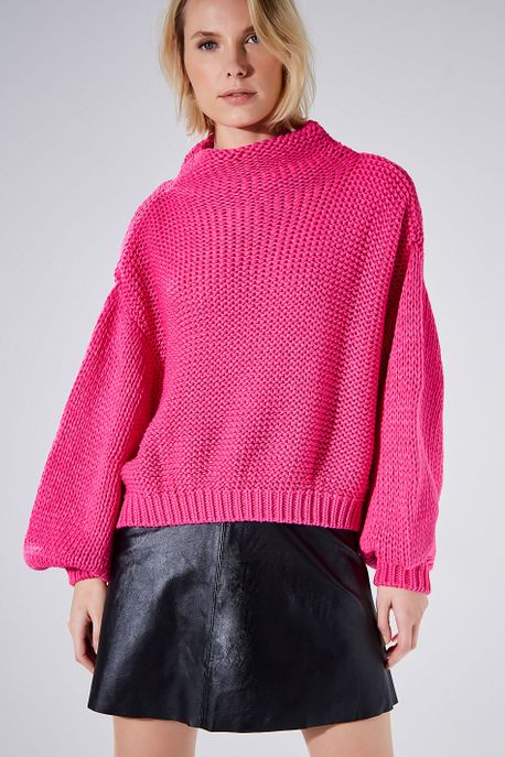 Tricot Oversized Pink Pink - P