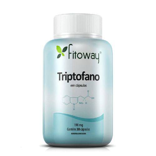 Triptofano Fitoway 190mg - 30 Cáps