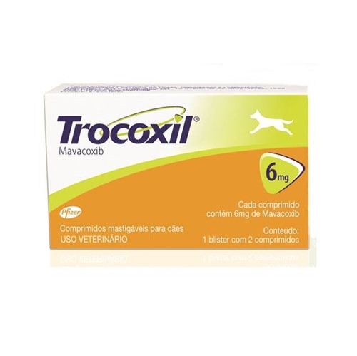 Trocoxil 06mg - 2 Comprimidos