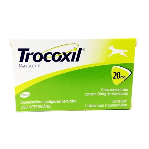 Trocoxil 20mg - 2 Comprimidos