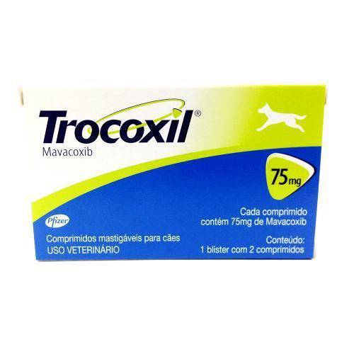 Trocoxil 75mg - 2 Comprimidos