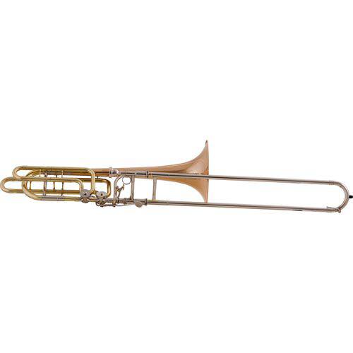 Trombone de Vara Baixo Bb/F/Eb/D HSL-830L Laqueado Harmonics