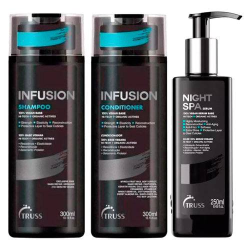 Truss Professional Infusion Kit - Shampoo + Condicionador + Sérum