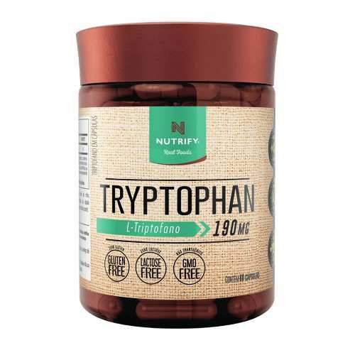 Tryptophan 190mg 60 Caps Nutrify
