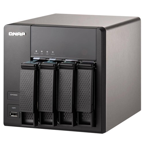 Ts-420 Storage Nas Qnap para 4 Hds Padrão Desktop