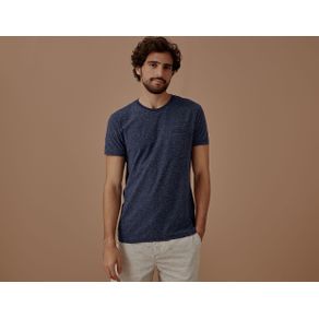 Tshirt Botone Color Azul - M