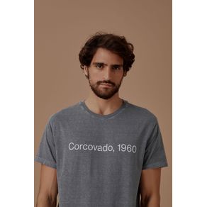 Tshirt Corcovado Cinza - G