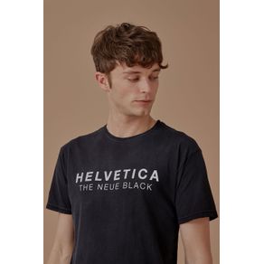Tshirt Helvetica Preto - M