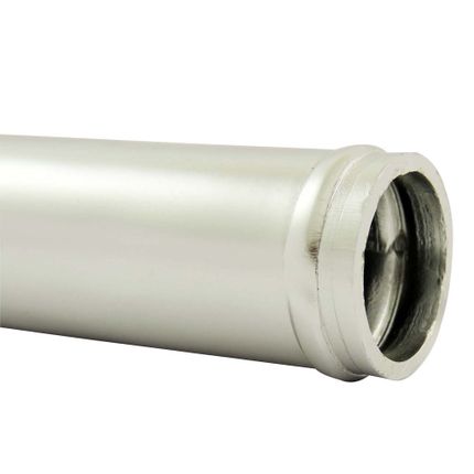 Tubo de Alumínio Polido 135° 1" X 15cm X 15cm