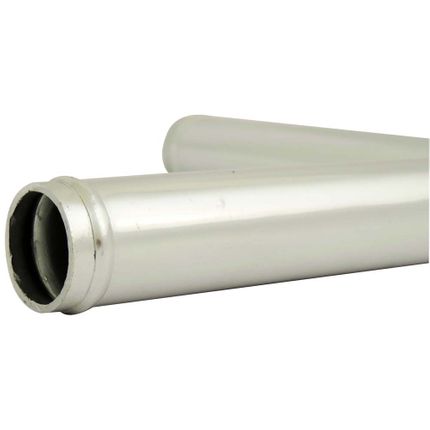 Tubo de Alumínio Polido 90° 1" X 15cm X 15cm