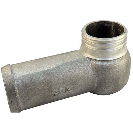 Tubo de Pressurização Universal em Alumínio 90° 2" Diâmetro O-ring