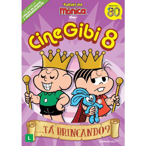 Turma da Mônica Cine Gibi 8 - DVD Infantil