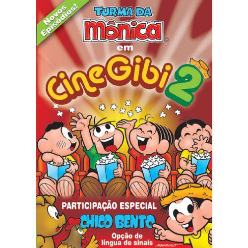 Turma da Mônica Cine Gibi 2 - DVD Infantil