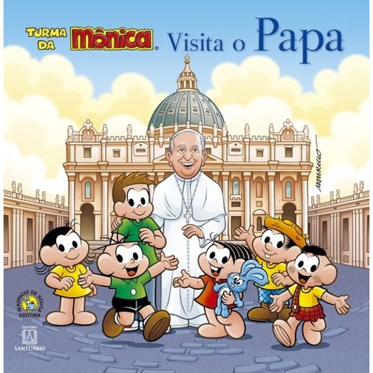 Turma da Monica Visita o Papa - Santuario