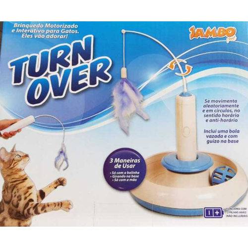 Turn Over - Brinquedo para Gatos 3 Maneiras de Brincar