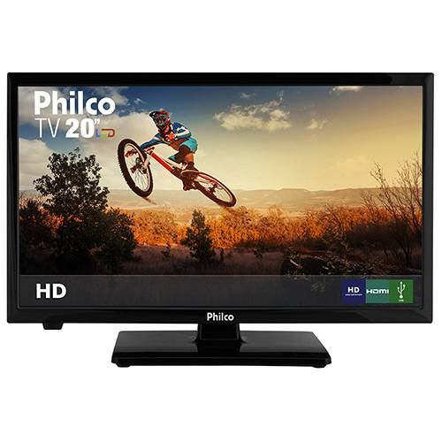 TV LED 20" Philco PH20U21D HD com Conversor Digital 2 HDMI 1 USB 60Hz