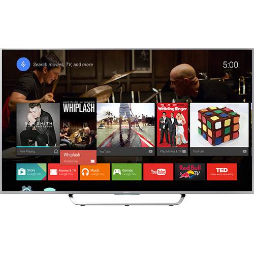 TV Sony LED 49" XBR-49X835C Ultra HD 4K Android TV Wi-fi Integrado Motionflow 960hz X-Reality Pro 4K