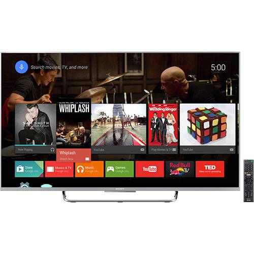 TV Sony LED 55'' 3D Full HD Smart TV Wi-fi Integrado Motionflow XR 960 Hz X-Reality Pro Android